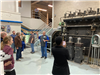 2023 Citizen Academy - Public Works Utility Operations Generator Floor View