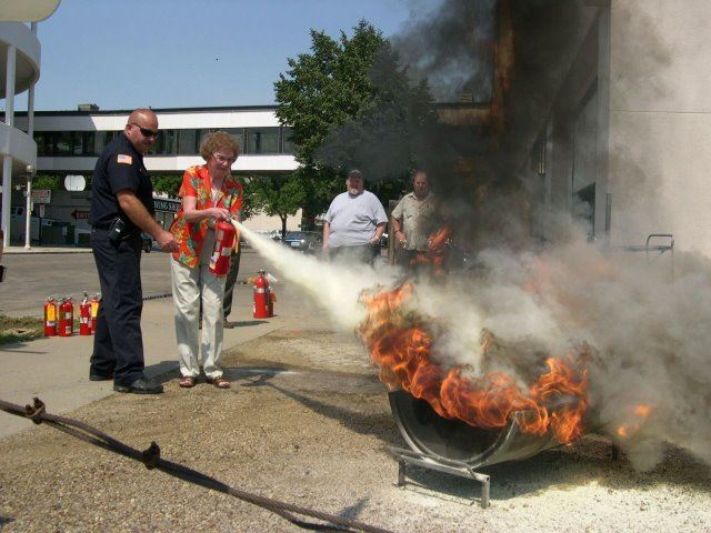 Fire extinguisher training 