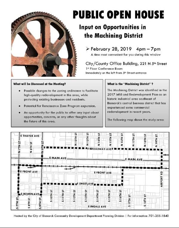 Machining District Open House Flyer
