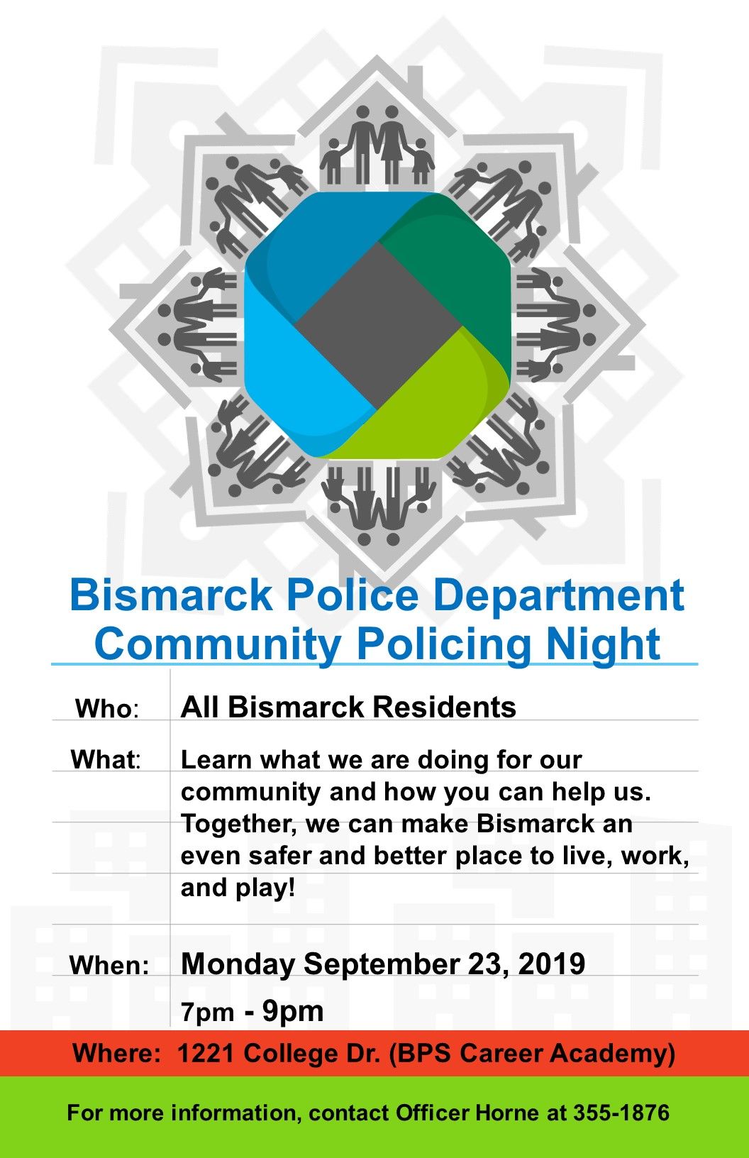 Community Policing Invite 9 23 19