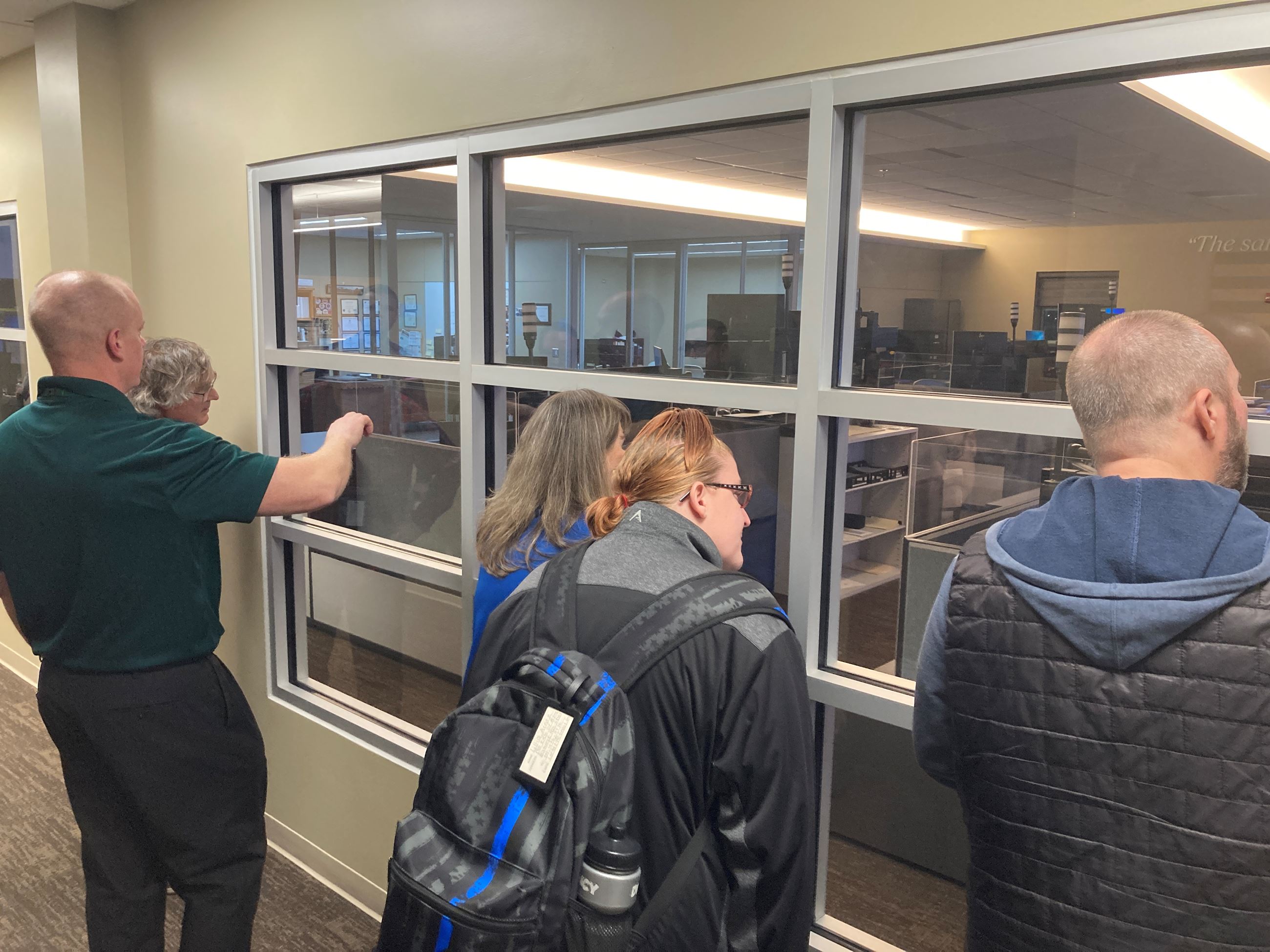 2023 Citizen Academy - CenCom Bullpen