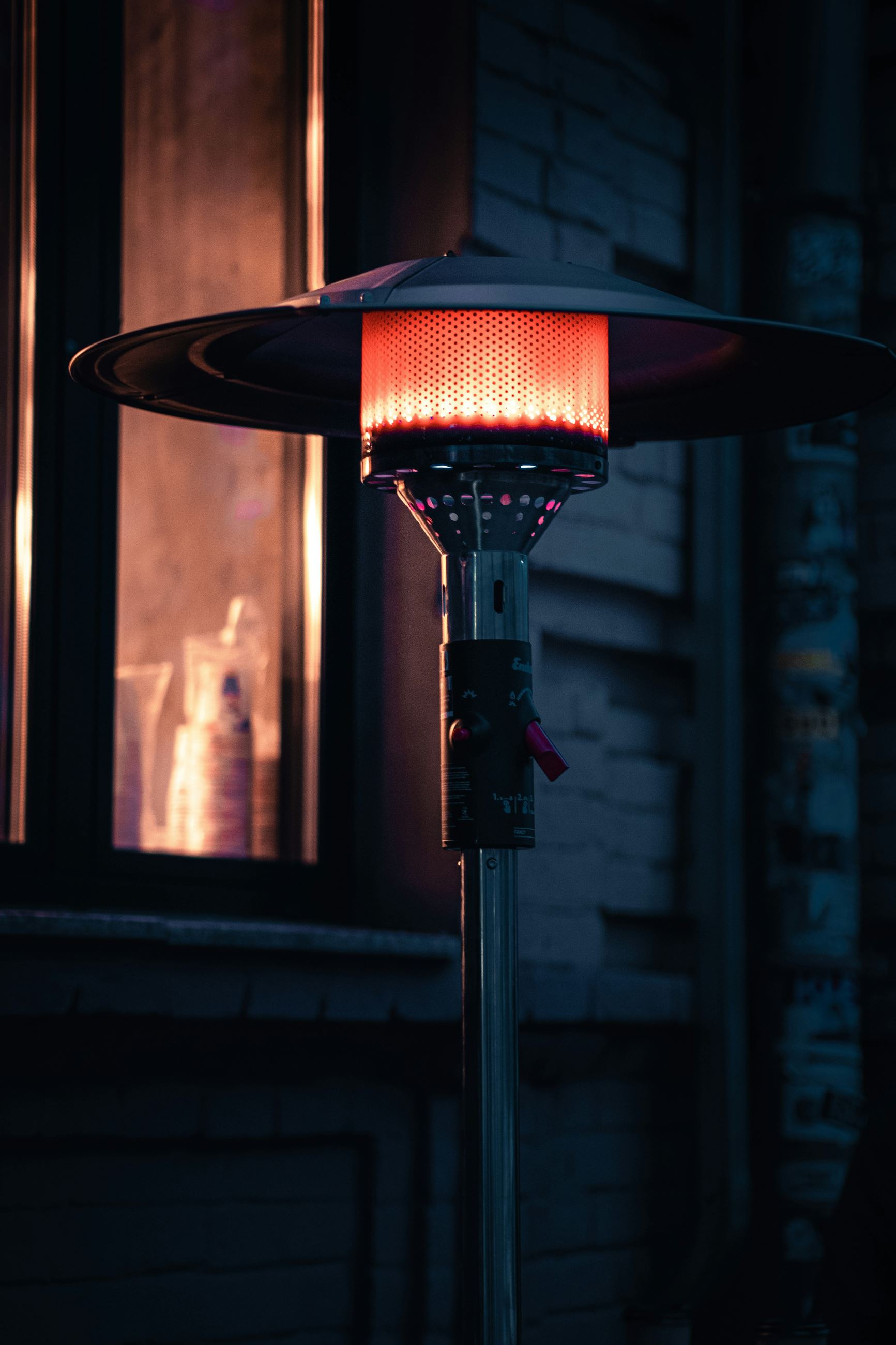 propane radiant patio heater image