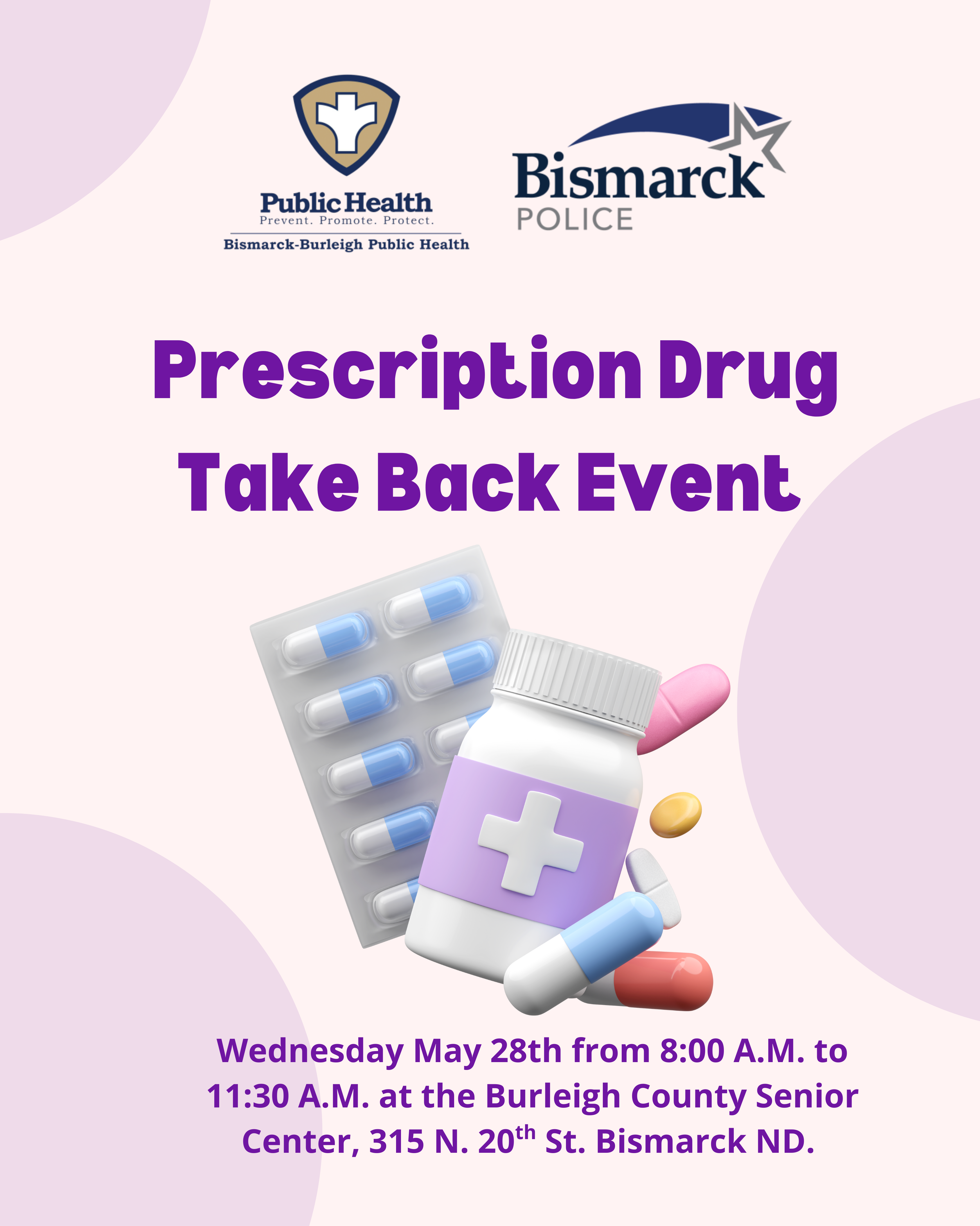 Prescription Drug Take Back Event Flyer 