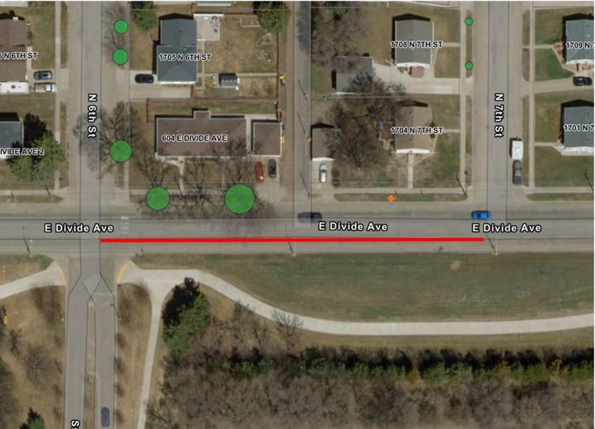 604 E Divide Ave Road Closure