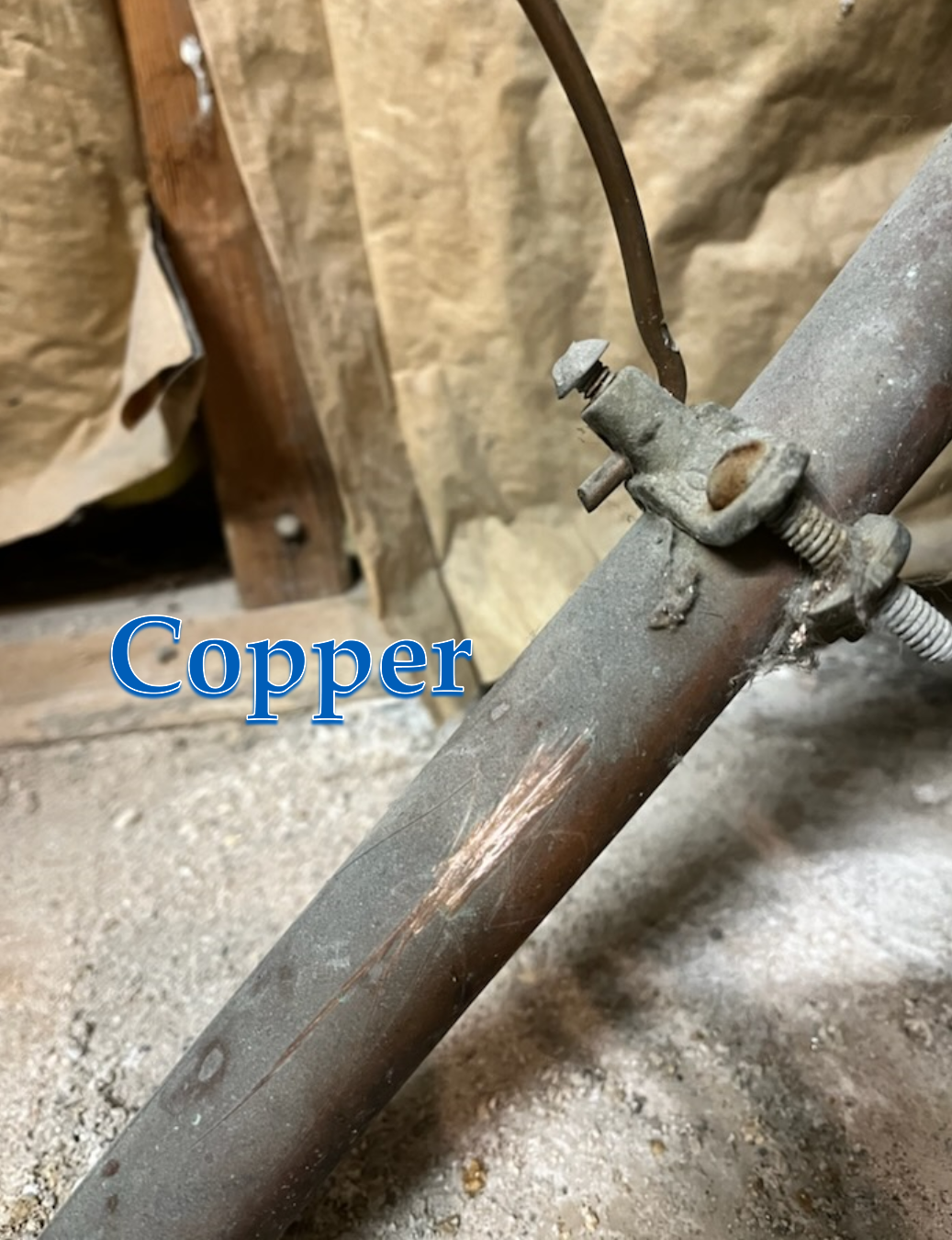 Copper service line
