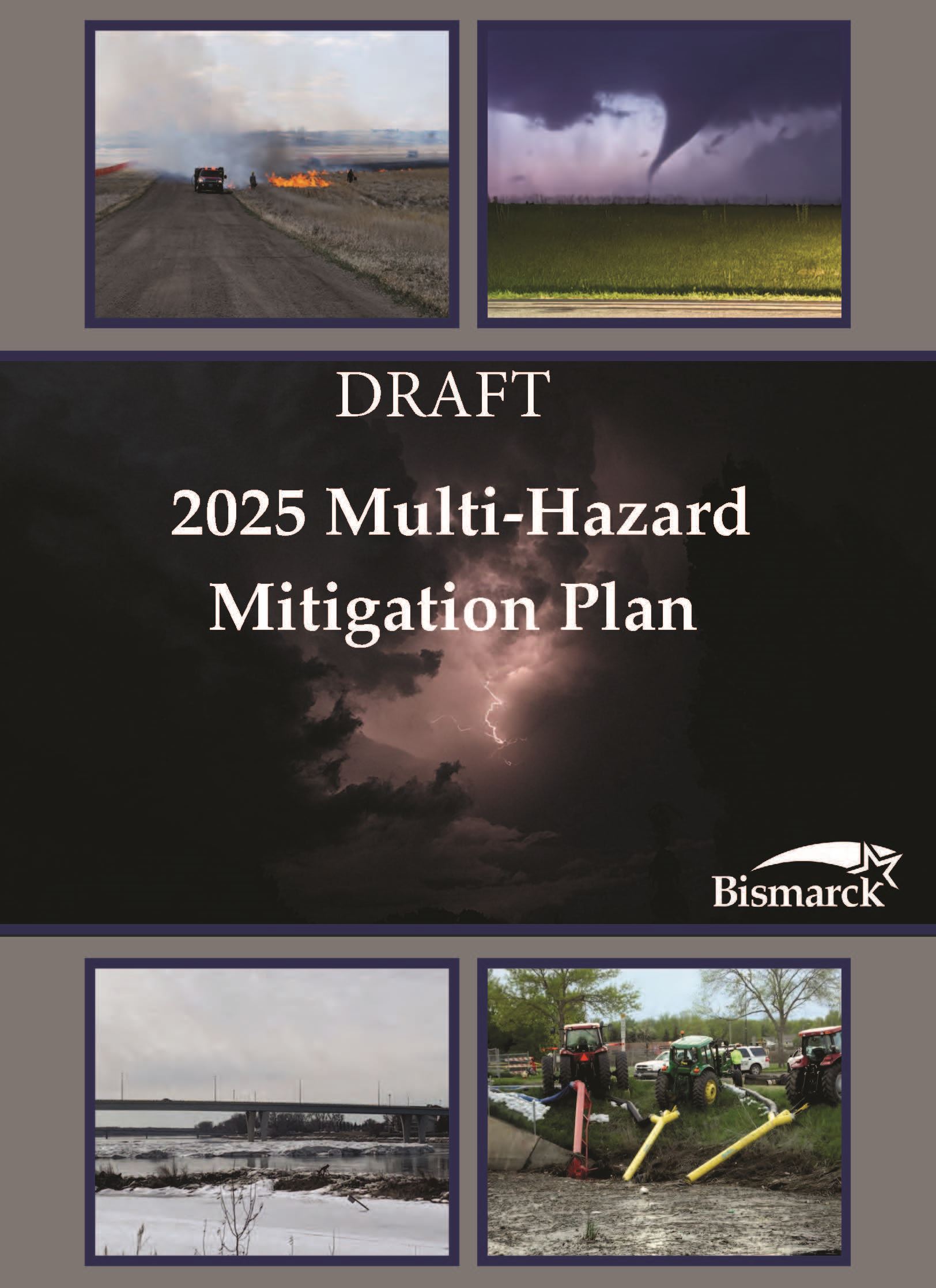 Image of plan cover for the 2025 Multi-Hazard Mitigation Plan Draft Update 