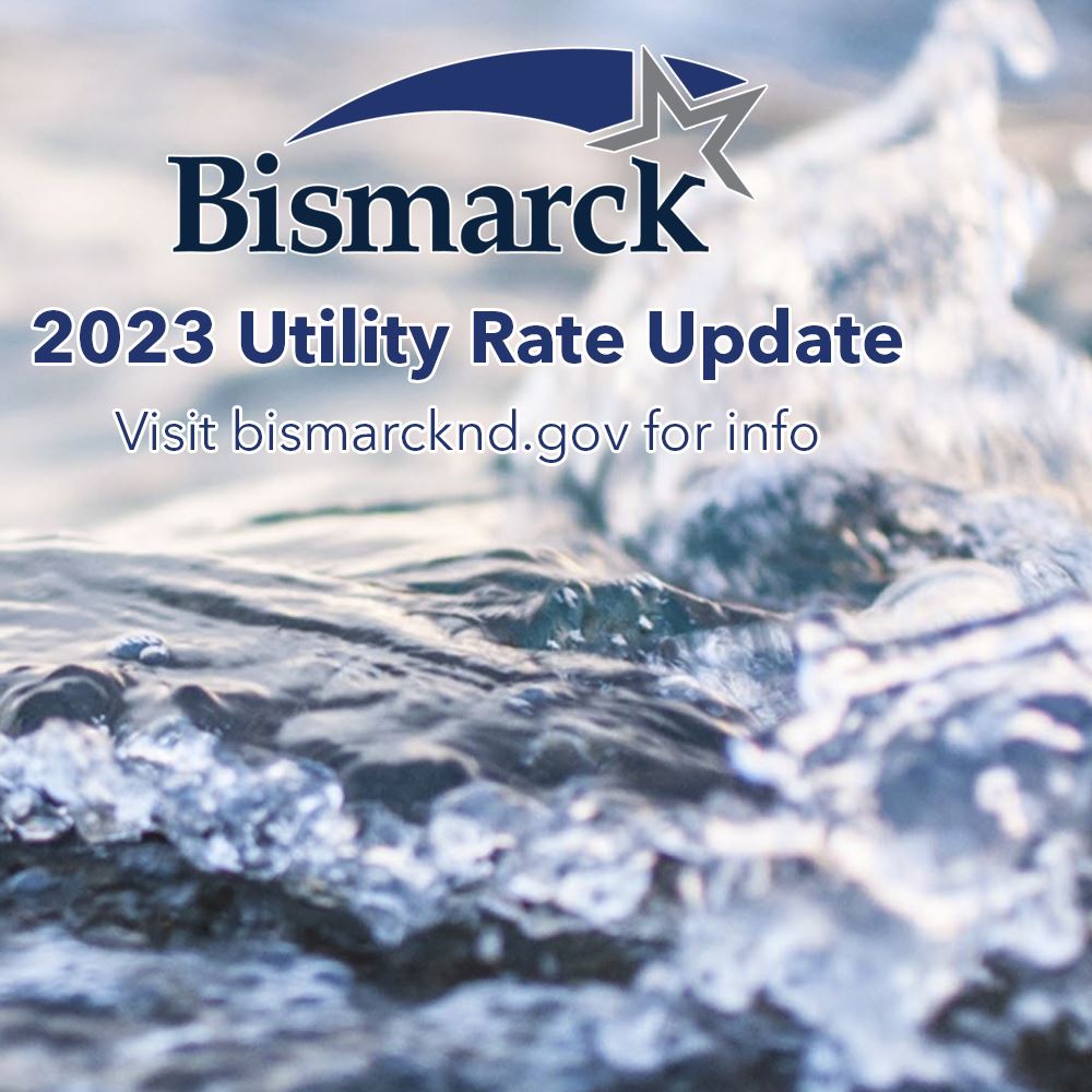 2023 Utility Rate Update Social Media Graphic