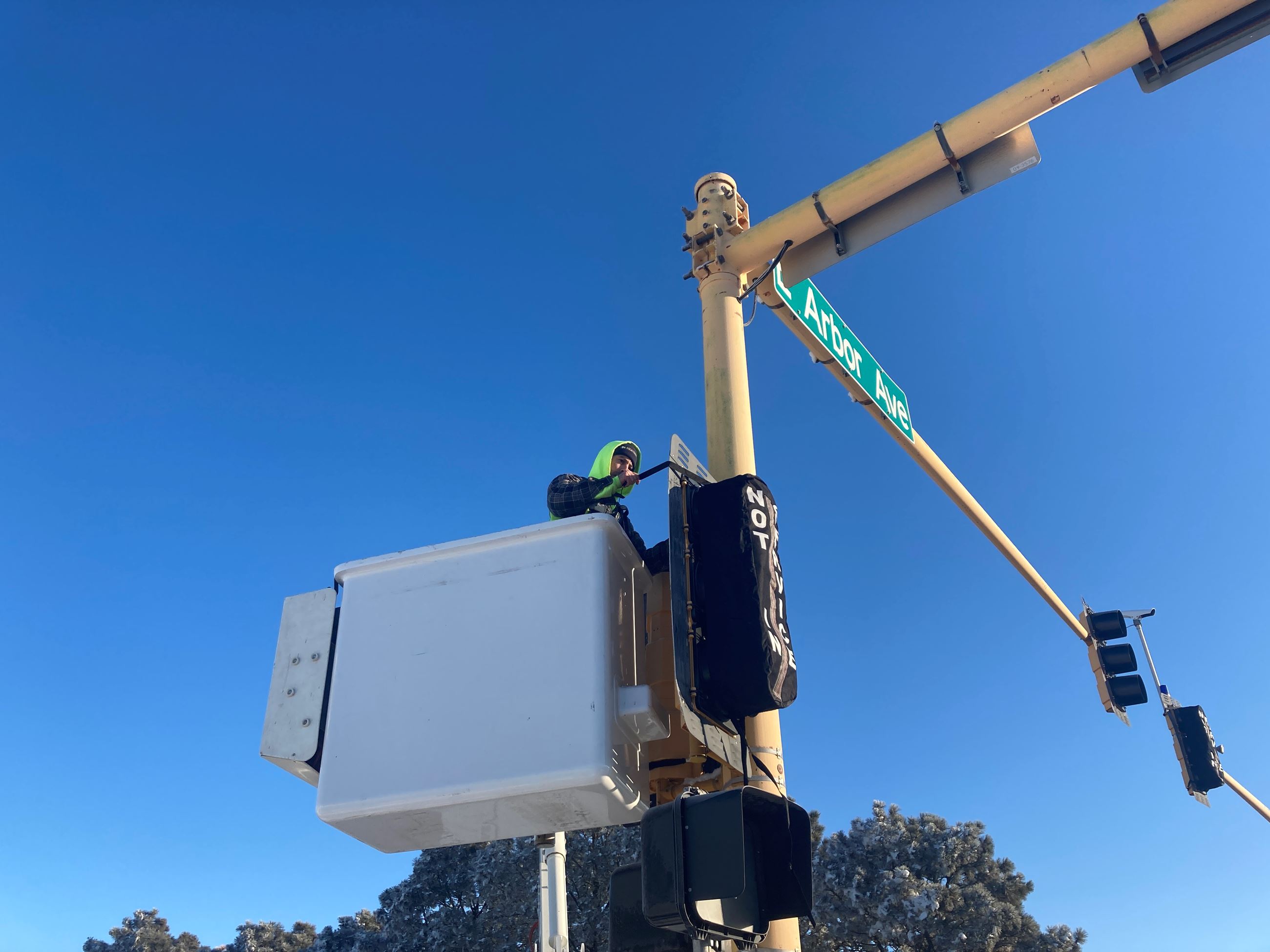 9th and Arbor Intersection Change in Traffic Control photo