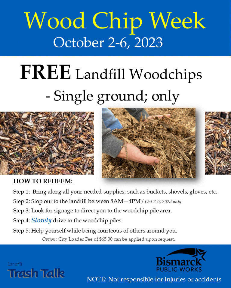 Wood Chip Week 2023 Flyer