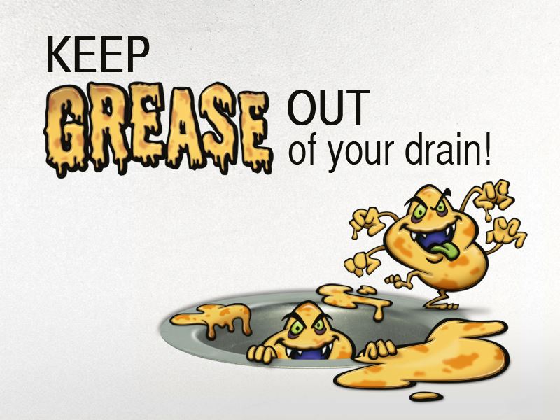 Keep Grease out of Drains