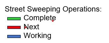 sweeping map color indicators