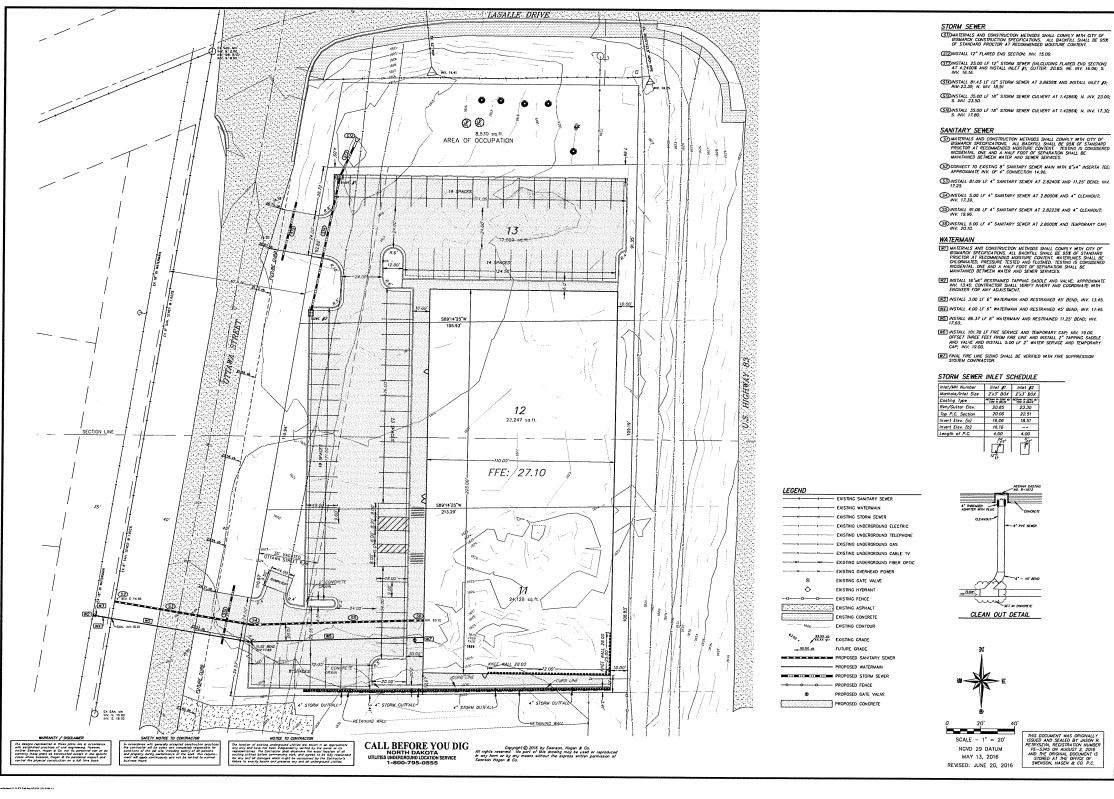 example site plan